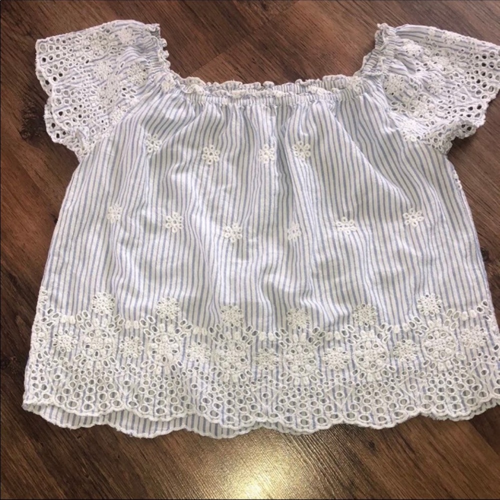 Off the shoulder blouse
